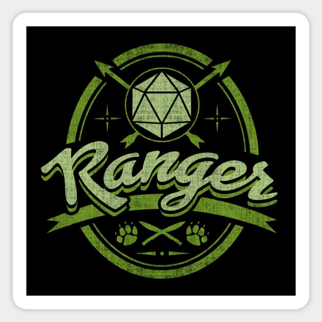 Ranger: RPG Tabletop Sticker by PluginTees
